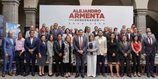 Gabinete de Armenta sigue en proceso