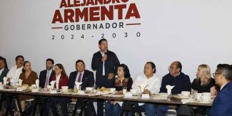 Armenta anuncia creación del Centro Estatal de Estudios Municipales