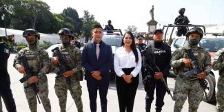 Refuerza Semar acciones de seguridad en San Pedro Cholula