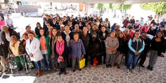 Guadalupe Cuautle encabeza jornadas de salud para prevenir diabetes en Tonantzintla 