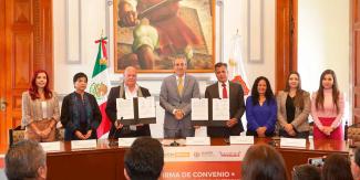 Ayuntamiento de Puebla e ICATEP firman convenio para capacitar a comunidades 