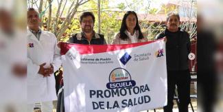 Dos escuelas de Atlixco reciben el reconocimiento “Promotoras de la Salud”