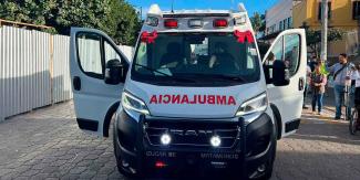 Izúcar estrena ambulancia para reforzar servicio de emergencias