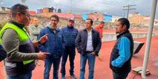 Edil de Texmelucan anuncia medidas legales contra constructora por irregularidades en Mercado Domingo Arenas