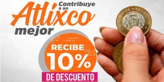 Nuevo descuento al pagar tu predial en Atlixco