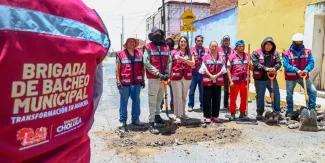 Bachetón 2026 avanza en San Pedro Cholula con trabajos simultáneos en tres zonas del municipio