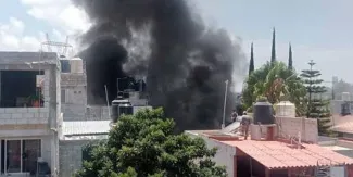 Fuga de gas provoca explosión en vivienda de Geovillas del Sur