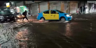 Tormenta provocó apagones e inundaciones en Texmelucan