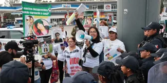 Madres buscadoras llegaron a donde había operativo y no fueron agredidas: Seguridad