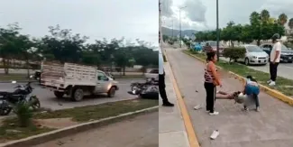 Trágico accidente en Tehuacán: joven muere tras derrapar en motocicleta
