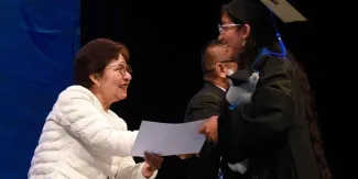 Preside Rectora Lilia Cedillo graduación del Bachillerato Internacional 5 de Mayo  de la BUAP