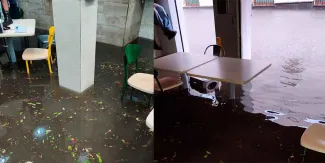 Lluvias devastan 16 restaurantes en Puebla; cuatro registran pérdidas totales
