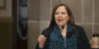 Ana Teresa Aranda levanta la mano para buscar la alcaldía de Puebla en 2027