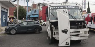 Aparatoso choque de la ruta 4 en Puebla deja menores heridos; otro accidente colapsa la México-Puebla