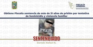 Intentó asfixiar a su víctima y recibe 31 años de prisión en Puebla