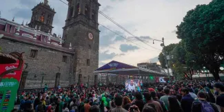 Más de 100 mil personas disfrutaron de las actividades en el Zócalo con “El Fútbol Se Vive Aquí”