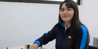 Obtiene alumna BUAP medalla de plata en ajedrez