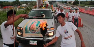Puebla se alista para correr con la Antorcha Guadalupana México-Nueva York 