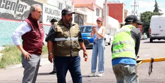 Despliegua Pepe Chedraui cuadrillas de bacheo en la colonia Belisario Domínguez