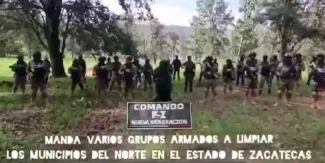 FZ Nueva Generación anuncia llegada a Zacatecas; Jerez deja 5 muertos