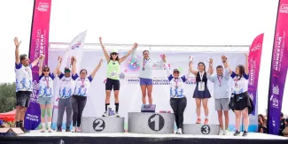 Lupita Cuautle reúne a 2 mil corredores en carrera de juventudes