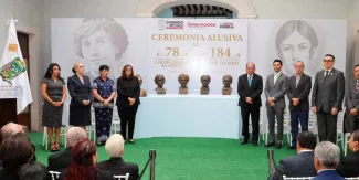 Gobierno del Estado conmemoró el 78 aniversario luctuoso de Carmen Serdán Alatriste