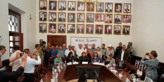 Huauchinango fue sede de la Mesa de Paz Regional para fortalecer la Seguridad en la Sierra Norte
