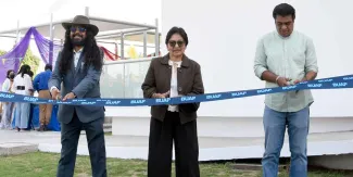 Lilia Cedillo inaugura ARPA4  en la BUAP para fortalecer creación artística y audiovisual