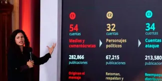 Sheinbaum negó daños a periodistas y opositores exhibidos