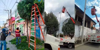 San Pedro Cholula realiza más de 200 acciones de mantenimiento urbano