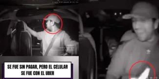 ¿Pasajero huyó sin pagar Uber? La verdad detrás del video viral del celular olvidado