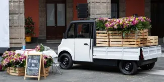 Presentan el Olinia Carga, vehículo eléctrico desarrollado en Puebla