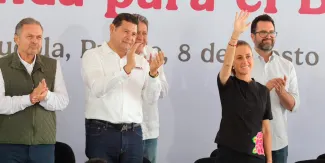 Claudia Sheinbaum cumple al mil por ciento con Puebla: Armenta Mier