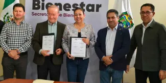 CMIC Puebla y Bienestar unen esfuerzos para impulsar obra comunitaria