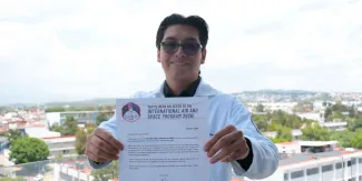 De estudiar cáncer en la BUAP a investigar células en el espacio