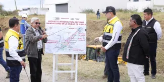 Puebla recupera capacidad hidráulica para prevenir inundaciones