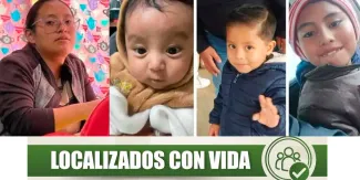 Andrea y sus tres hijos aparecieron VIVOS en Querétaro