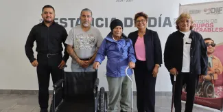 Tere Alfaro entregó aparatos funcionales en Cuautlancingo