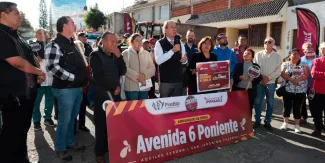 Arranca Pepe Chedraui trabajos de rehabilitación vial en San Jerónimo Caleras