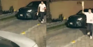 Atacan a conductor de Uber y le revientan el medallón con una botella