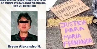 Bryan Alexander vinculado a proceso por el feminicidio de María Fernanda