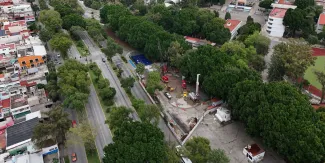 Cablebús de Puebla inicia obras en tres estaciones; seis siguen sin licencia