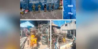 Catean y clausuran negocio por comprar cable robado a Telmex