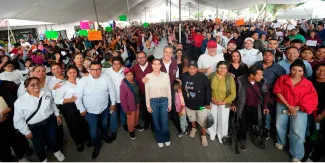 Pepe Chedraui recorre 12 juntas auxiliares de Puebla en tres días