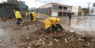 Rachel deja ocho muertos en Baja California; Ensenada pide apoyo federal
