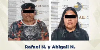 Dan 42 años de prisión a Rafael y Abigail por feminicidio en Puebla