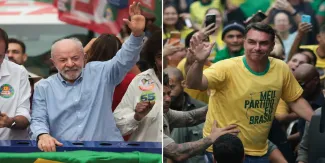 Cierran las urnas en Brasil e inicia el conteo electrónico entre Lula da Silva y Flávio Bolsonaro