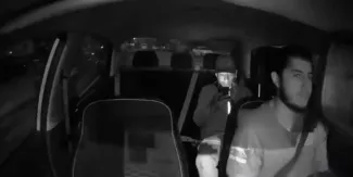 Esposa alerta a chofer de plataforma y evita posible asalto en Puebla