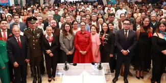Ariadna Ayala destacó justicia social, participación ciudadana y gobierno cercano en informe 