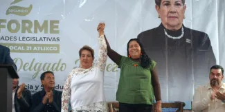 Modesta Delgado Juárez rinde su Segundo Informe de Actividades Legislativas